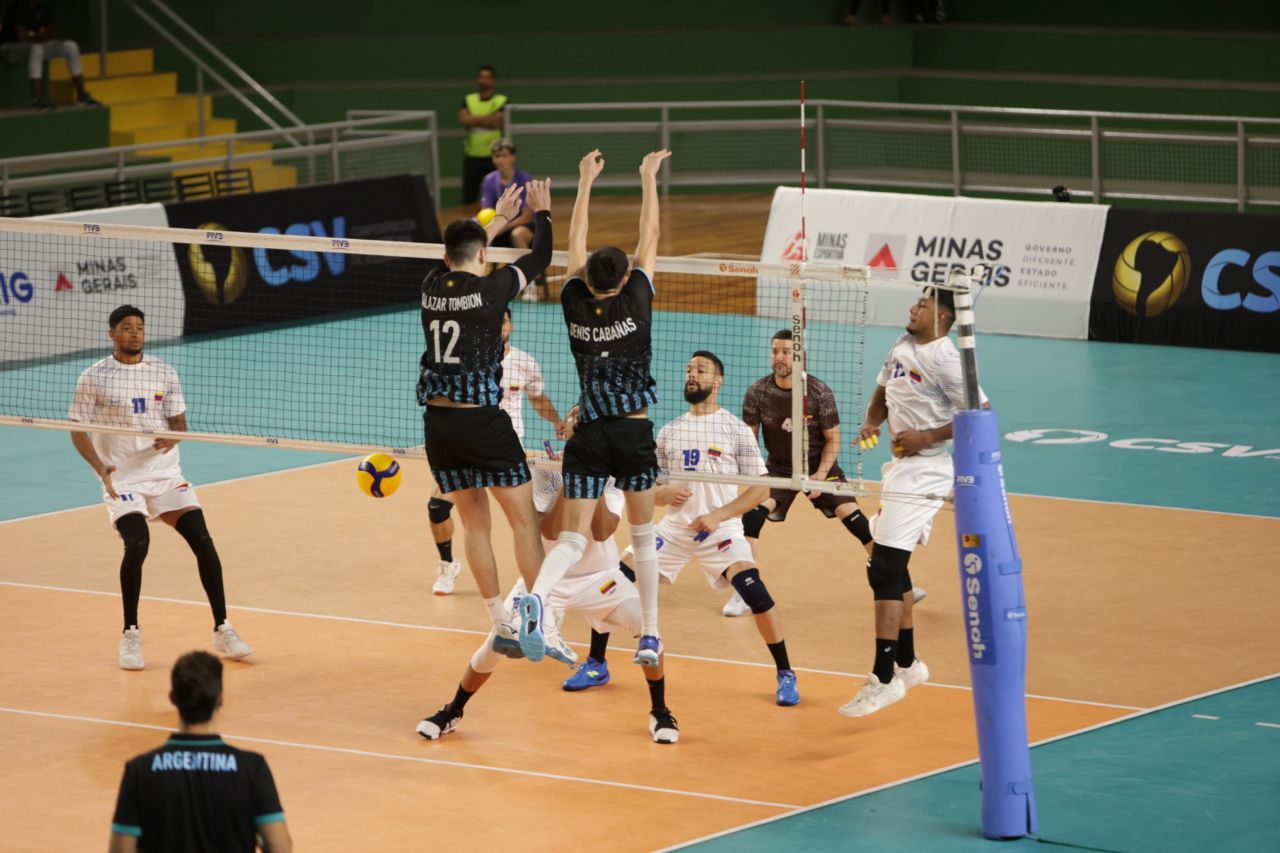 Argentina e Venezuela disputam duelo no segundo dia de Copa América de Vôlei