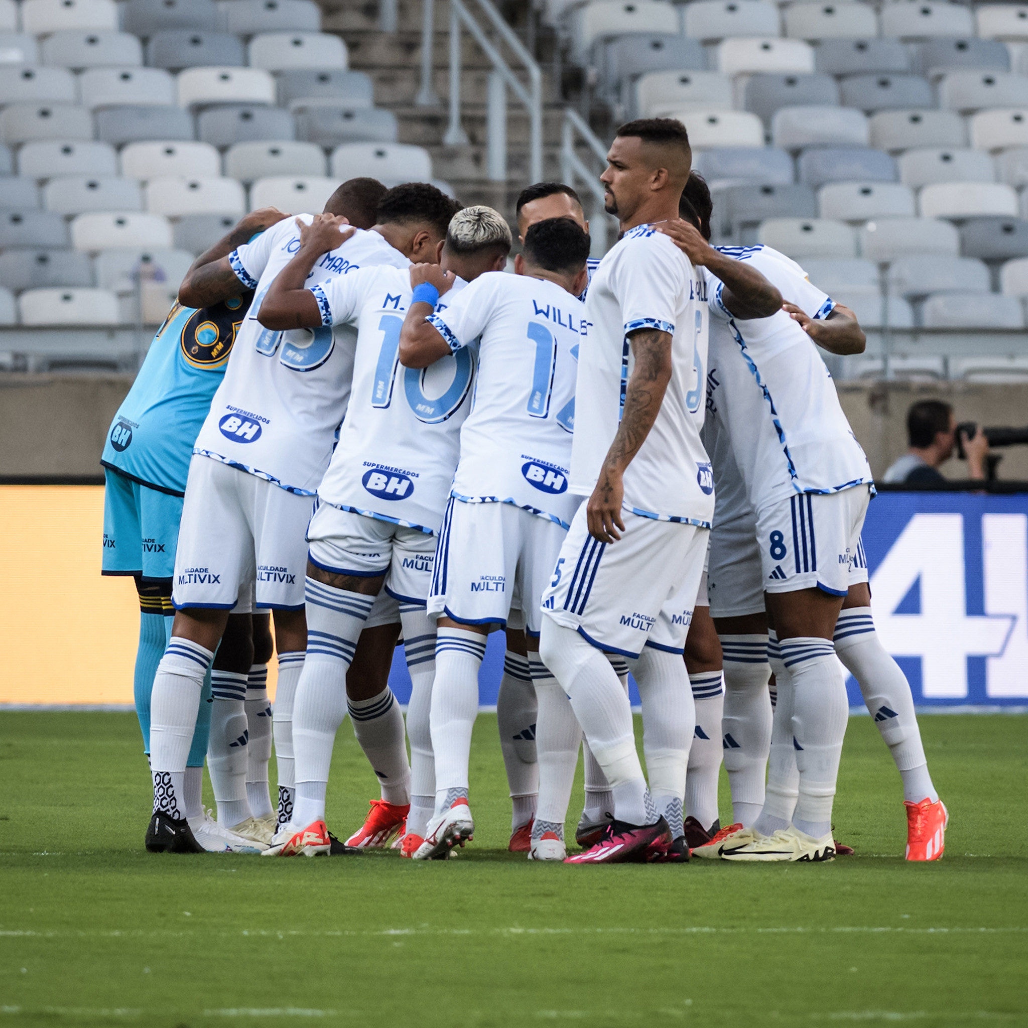 Equipe vem de triunfo sobre o Vitória na Série A