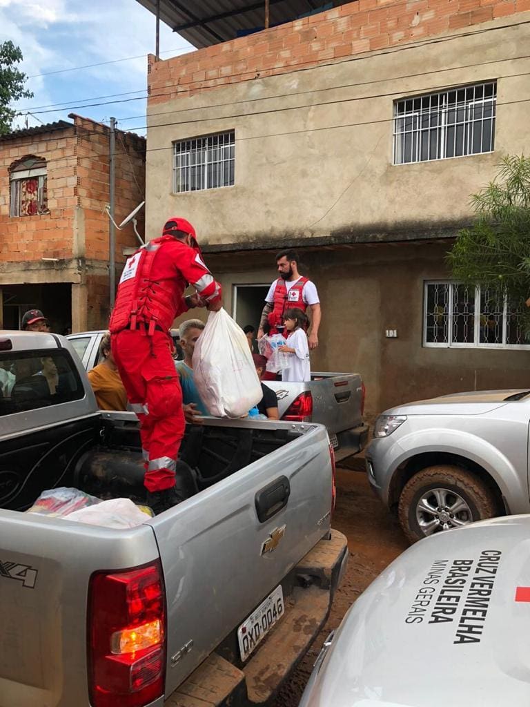 Cruz Vermelha Chuvas BH