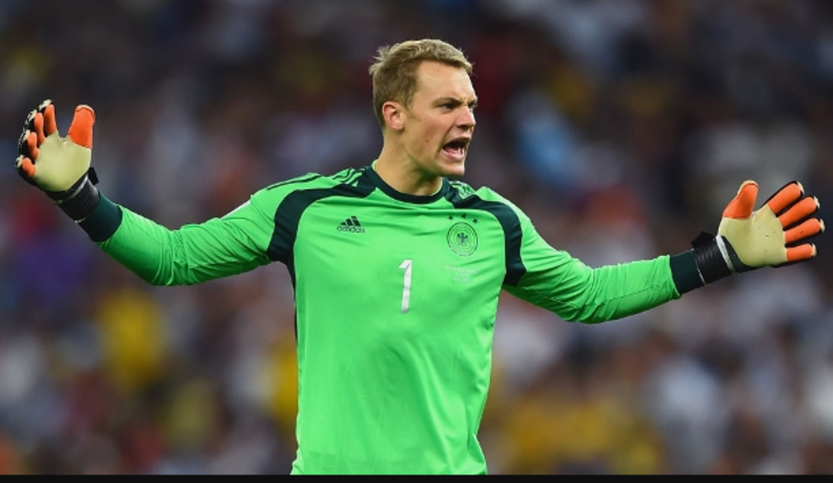 Manuel Neuer assumiu a posição de goleiro da Alemanha na Copa do Mundo de 2010