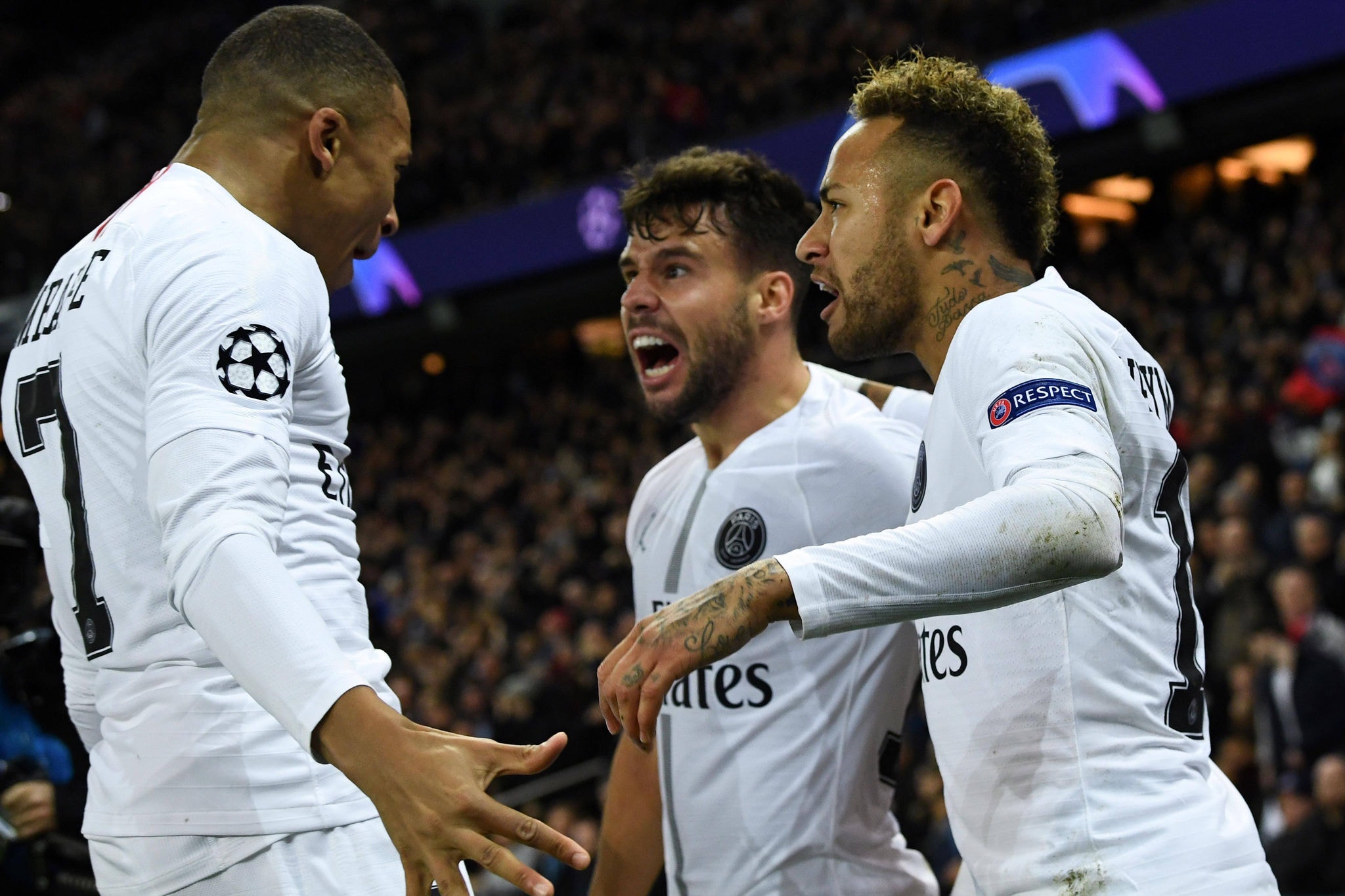O PSG enfrentou o Liverpool, em Paris, pela Liga dos Campeões no dia 28 de novembro