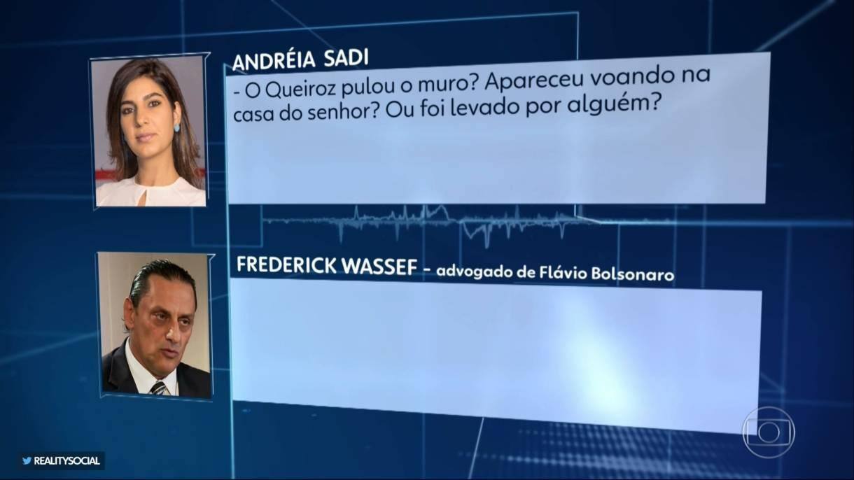 Entrevista de Wassef para Andréia Sadi virou um dos assuntos mais comentados da internet