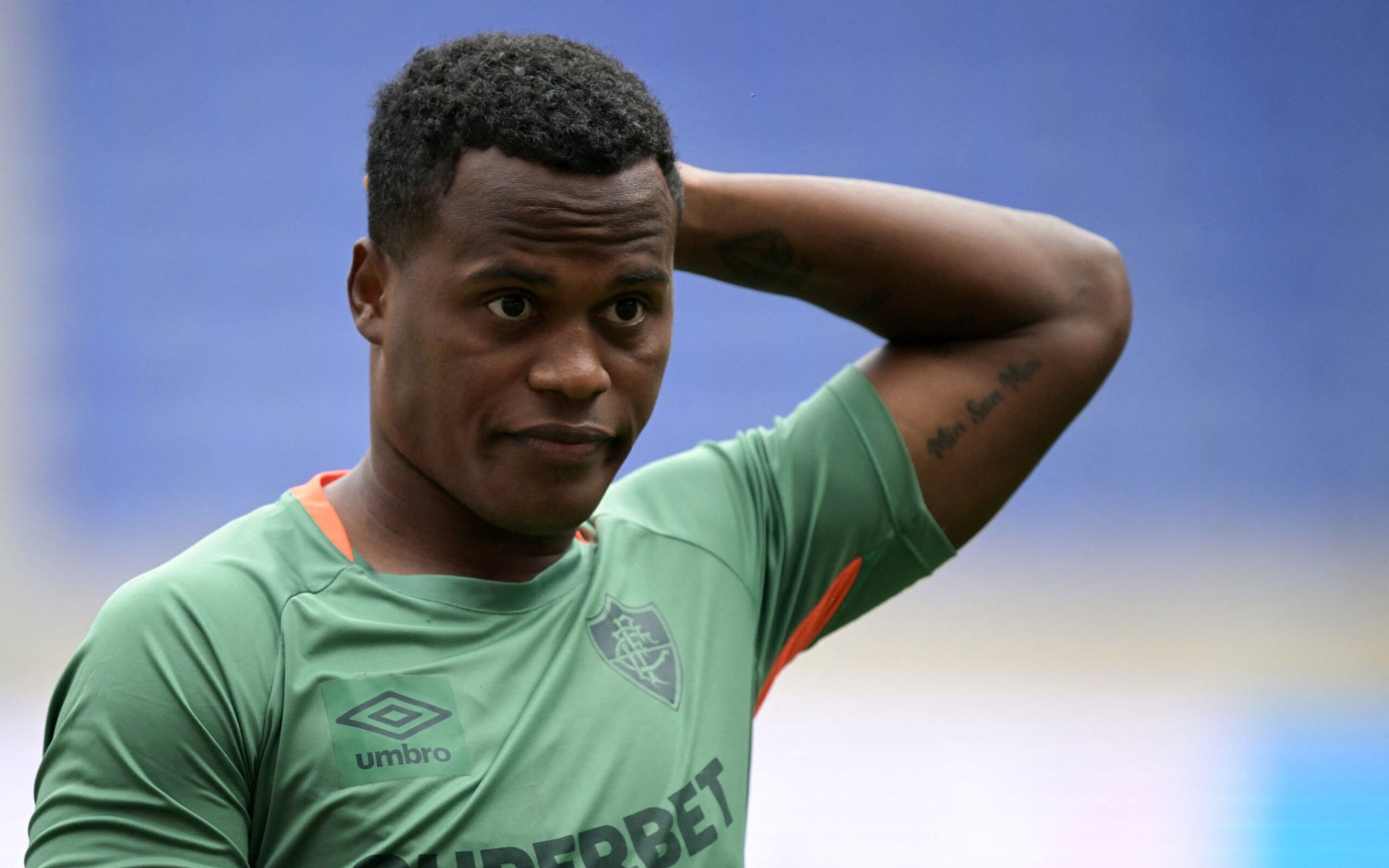 Jhon Arias deixará o Fluminense rumo ao Wolverhampton, da Inglaterra. (Foto: Juan Mabromata / AFP)
