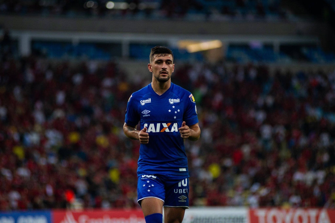 De Arrascaeta irá desfalcar o Cruzeiro em duas partidas