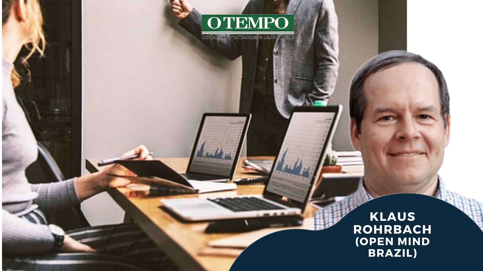 Imagem ilustrativa de um sistema de liderança com indicadores e envolvimento da equipe