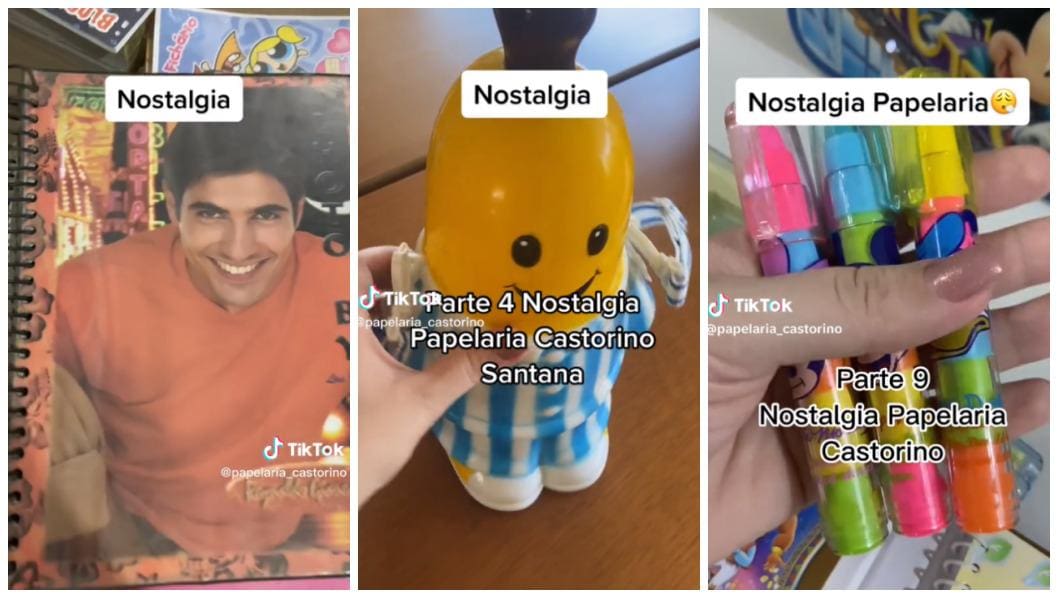 Papelaria Castorino, do Espírito Santo, resolveu abrir seu estoque guardado dos anos 90