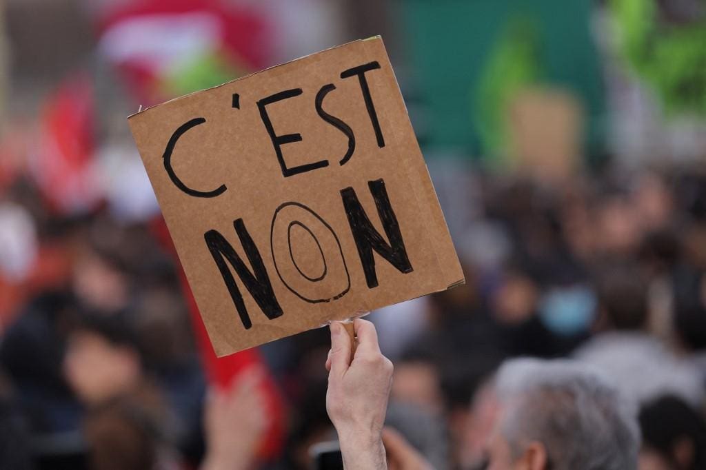 Protestos contra a Reforma da Previdência na França