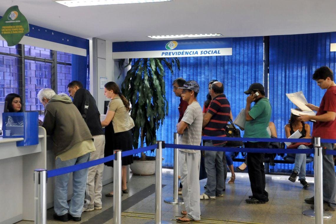 INSS - fila do INSS