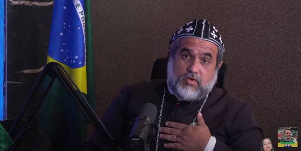 Na imagem, o ex-candidato ao Planalto pelo PTB, Padre Kelmon