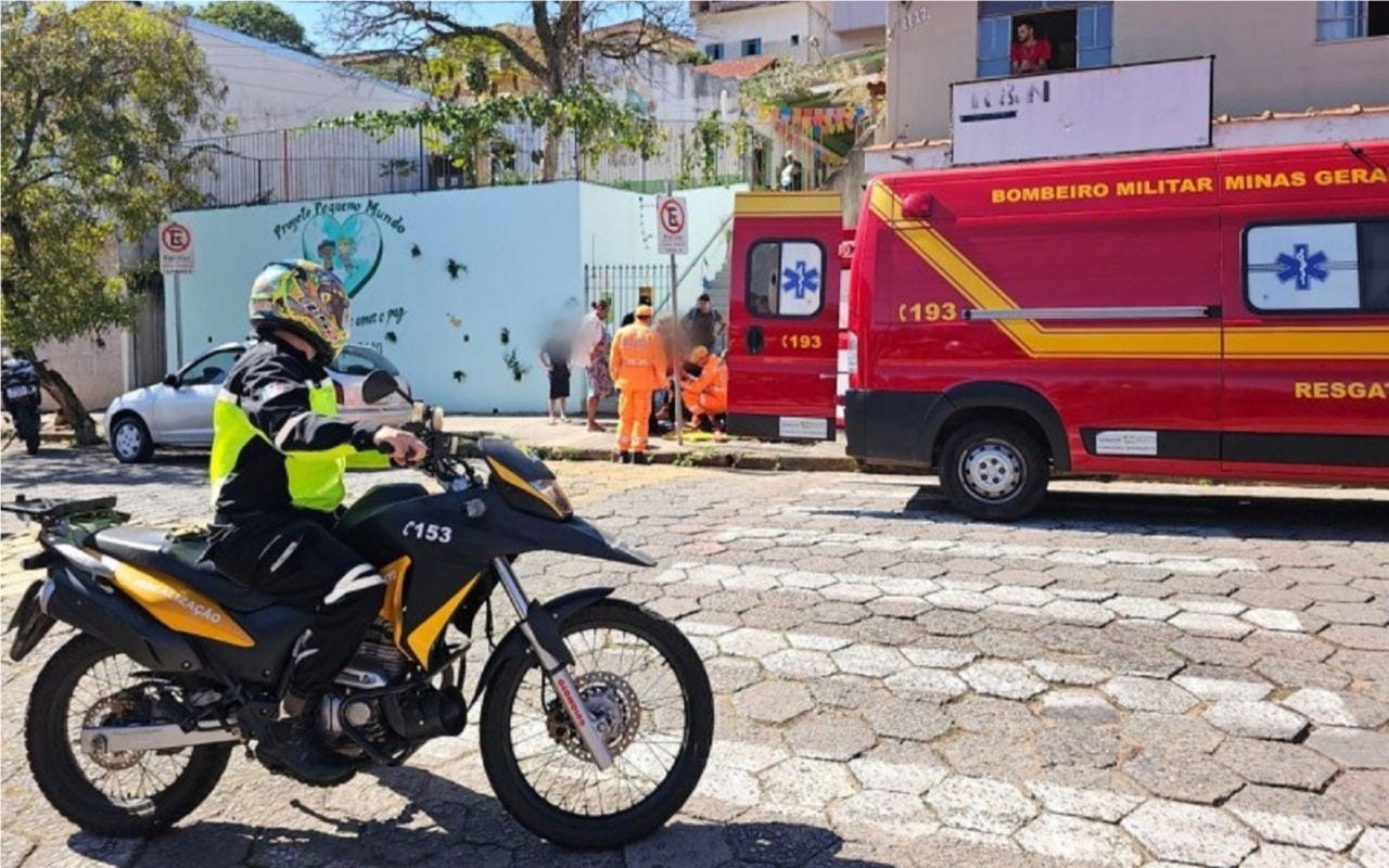 Ocorrência mobilizou os bombeiros