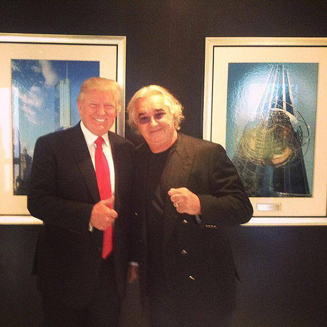 Briatore e Trump