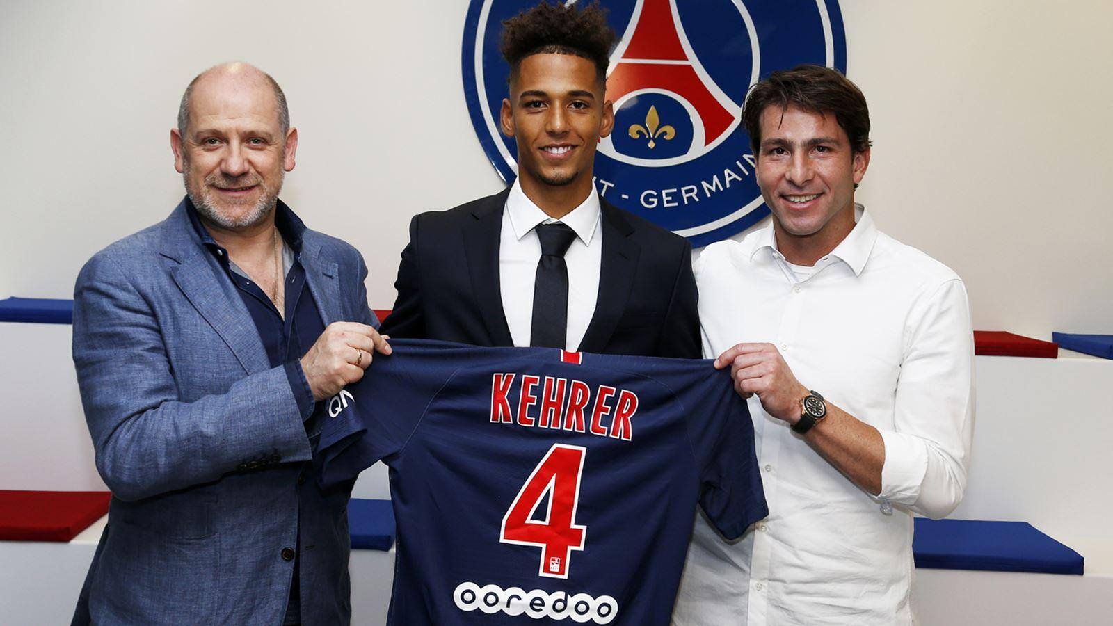 Thilo Kehrer assinou por cinco temporadas com a equipe parisiense