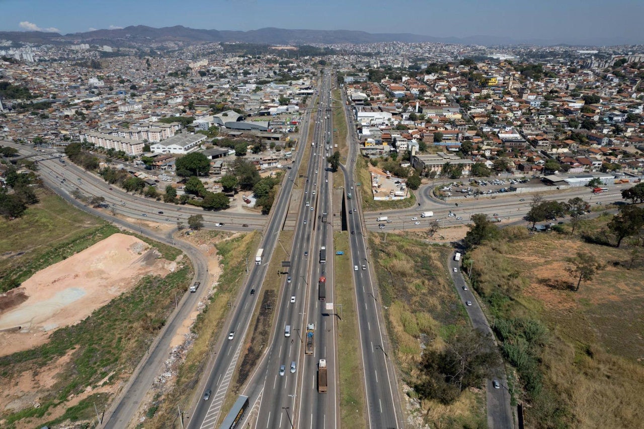 Anel Rodoviário de Belo Horizonte passará por intervenções, com a reforma de oito viadutos