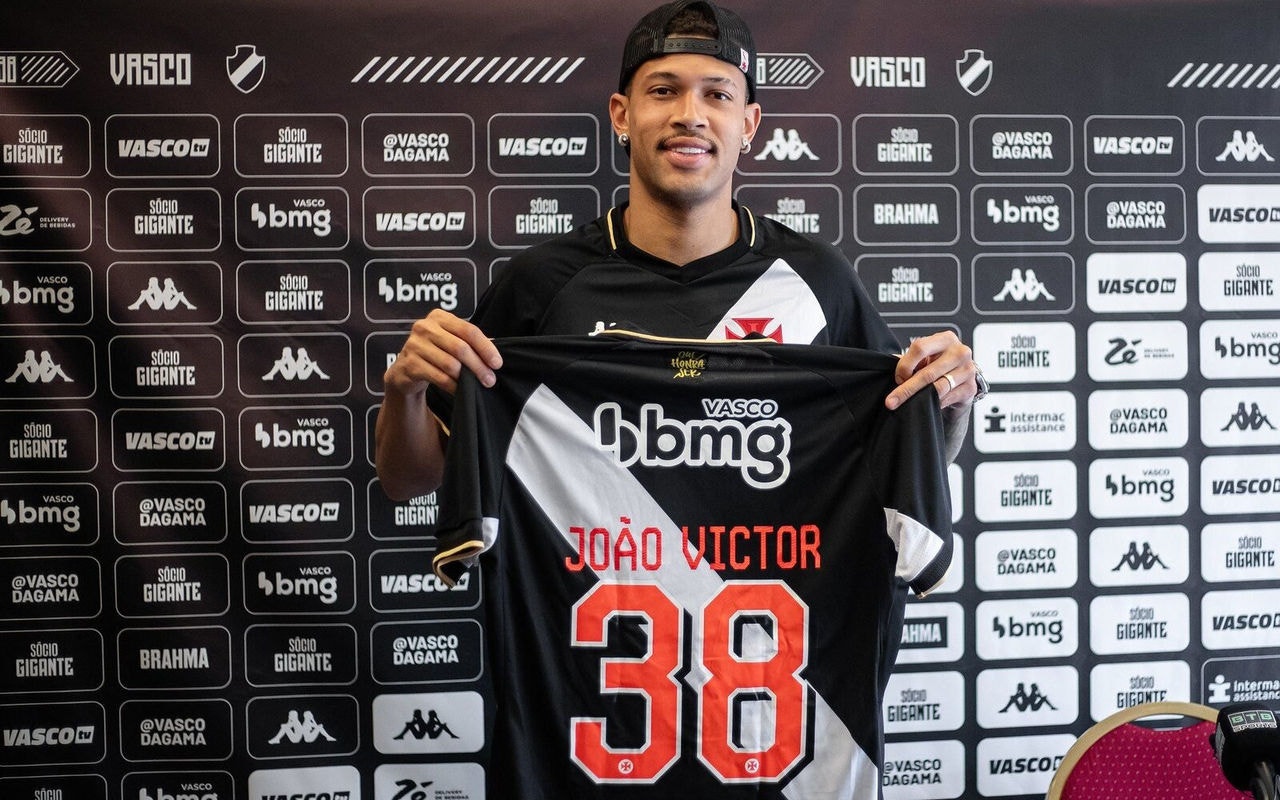 João Victor chegou em 2024 no Vasco (Foto: Leandro Amorim/Vasco)