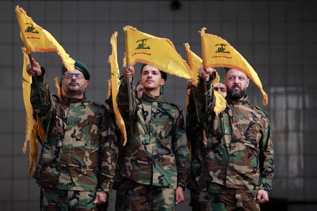 Combatentes libaneses do Hezbollah