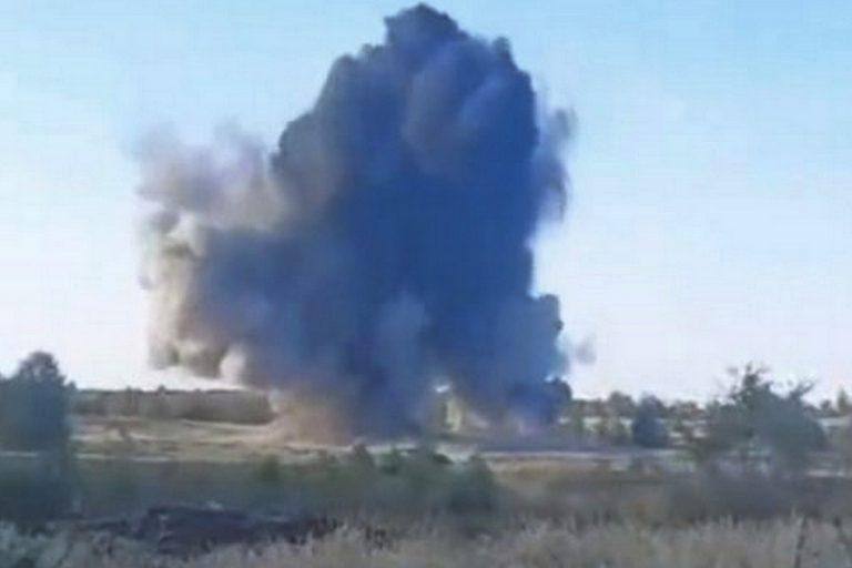 Explosão de bomba da segunda Guerra mundial