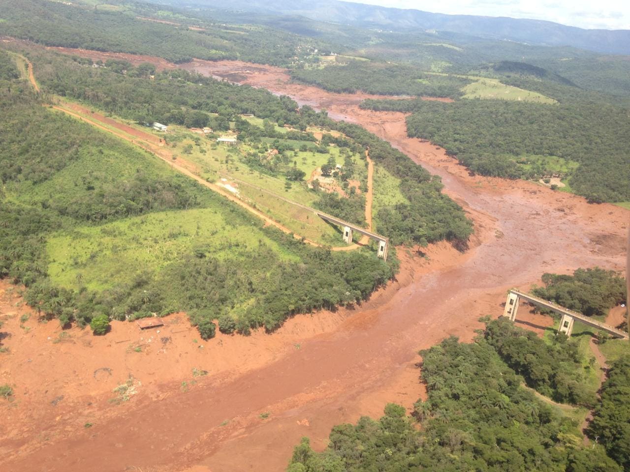 Rompimento barragem em Brumadinho