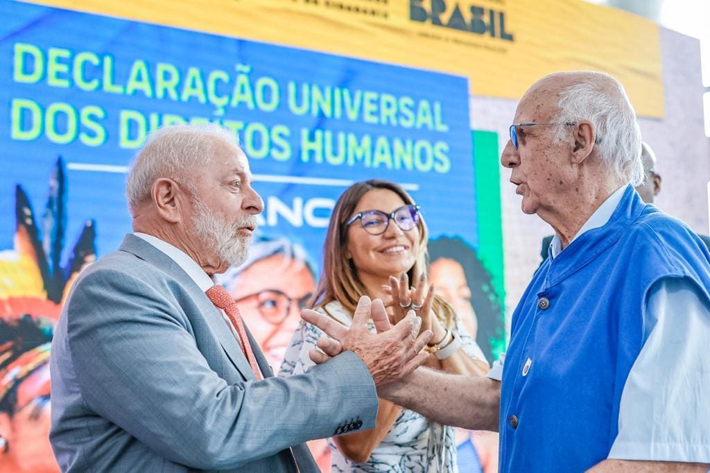 Lula e Padre Júlio Lancellotti