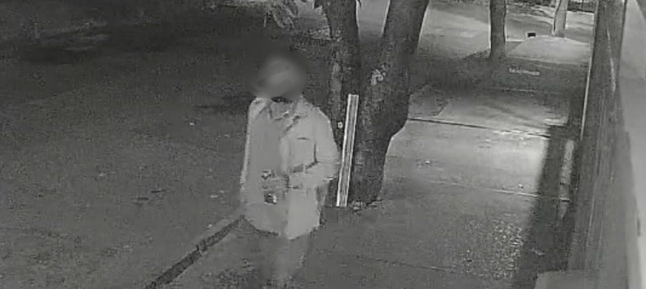 O homem ainda não foi identificado