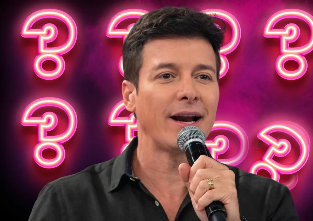 Rodrigo Faro nos bastidores da Record - Divulgação/TV Globo 