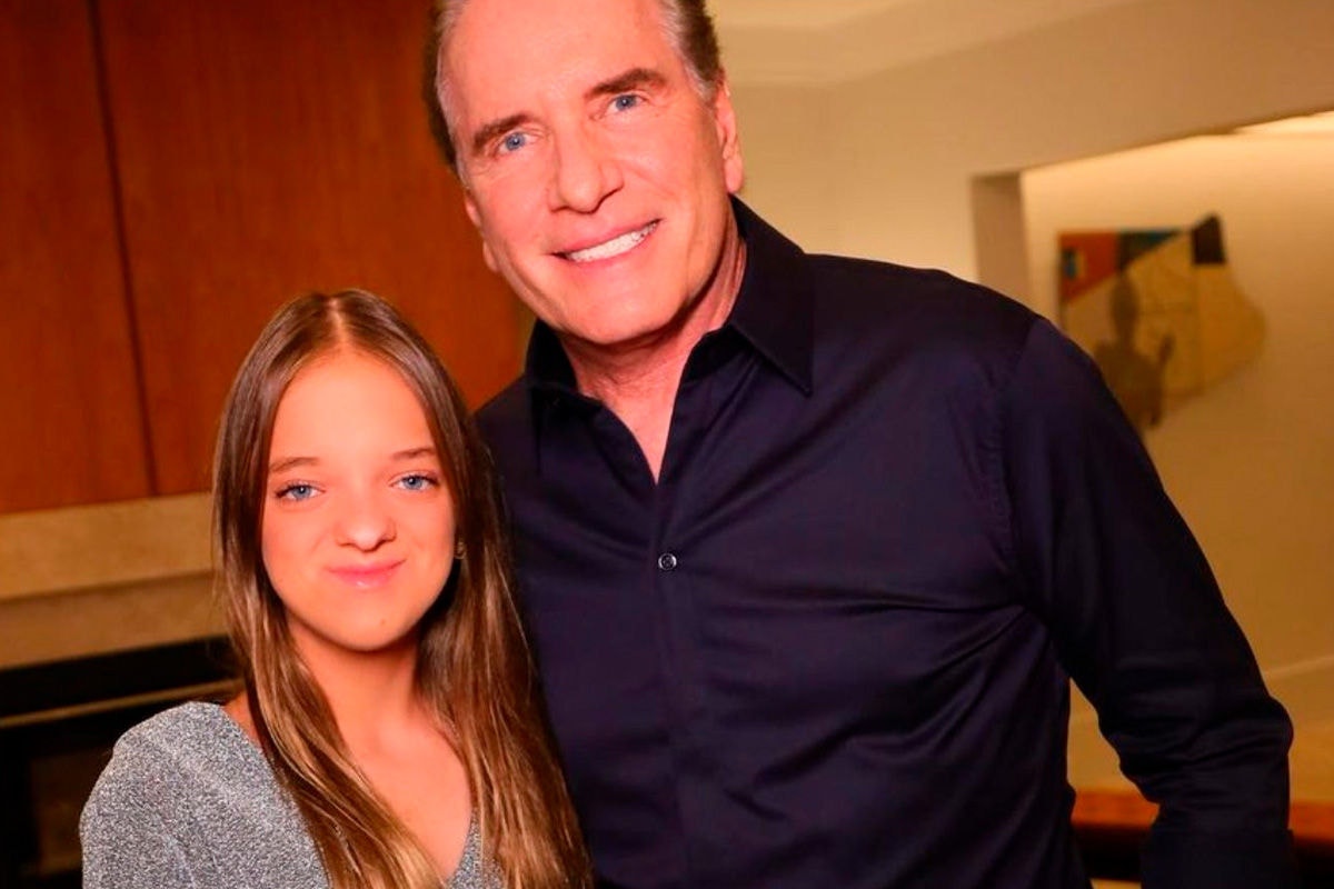 Roberto Justus e a filha, Rafaella 