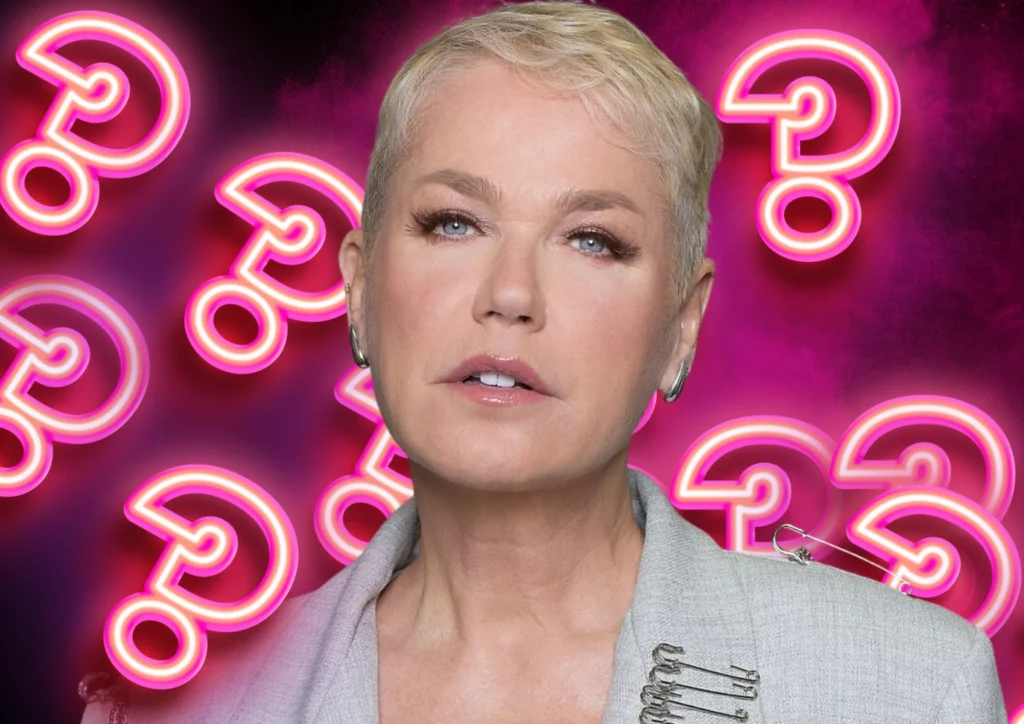 Xuxa nos bastidores da Globo - Divulgação/TV Globo 
