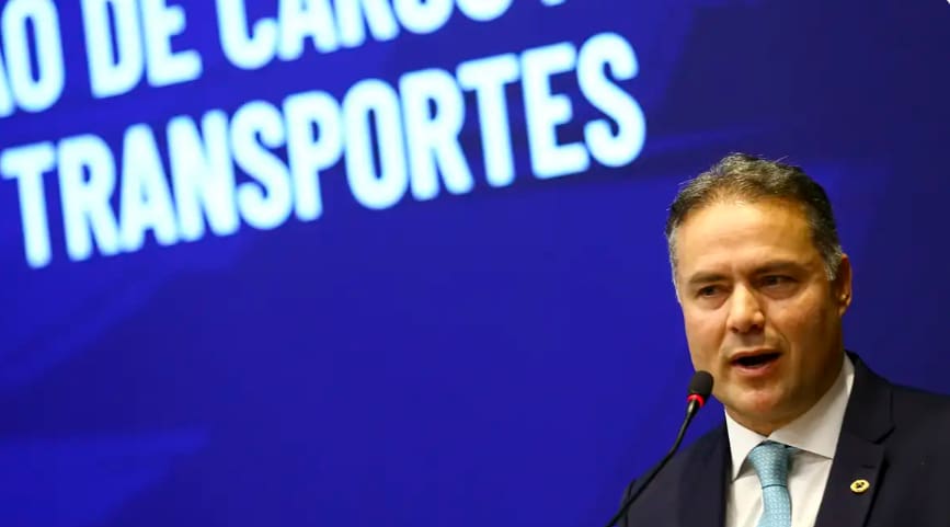 O ministro dos Transportes, Renan Filho