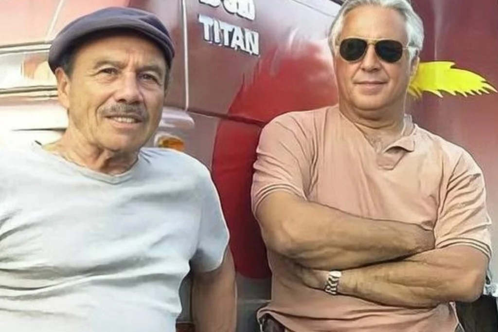 Stênio Garcia e Antonio Fagundes em Carga Pesada