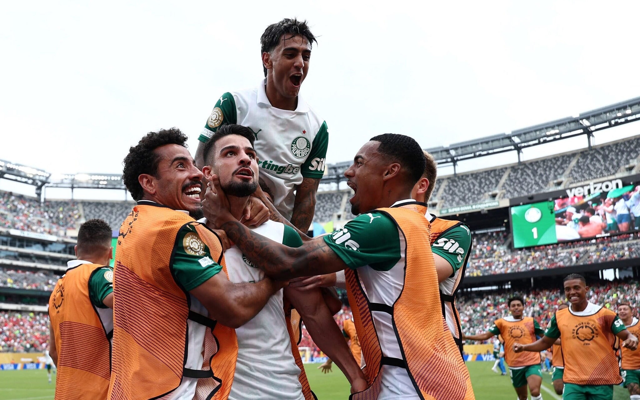 Palmeiras enfrenta o Inter Miami no Mundial de Clubes (Foto: Franck Fife/AFP)
