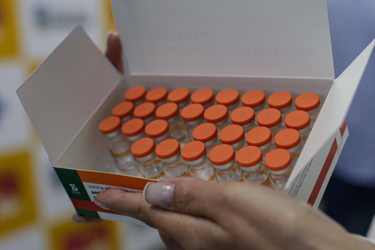 Doses de Coronavac - Contagem - Vacina - imunização - coronavírus - Covid