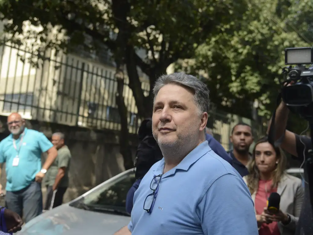 Anthony Garotinho após deixar presídio no Rio de Janeiro: ex-governador acumula denúncias de corrupção