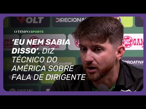 O técnico do América, William Batista, avaliou de forma positiva o empate em 1 a 1 contra o Cruzeiro, no Mineirão, pela semifinal do Campeonato Mineiro. 