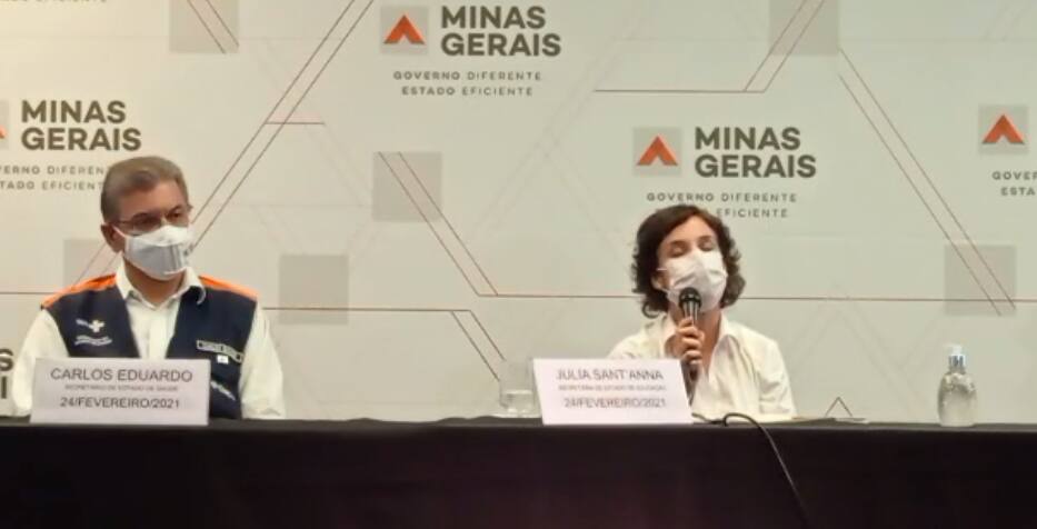 Carlos Eduardo Amaral e Júlia Santana