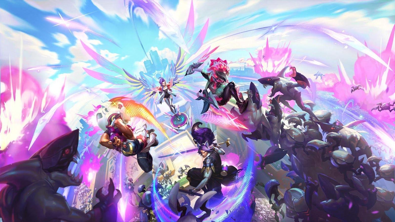 Enxame | Operação: Esquadrão Anima será lançado no evento de férias de LoL