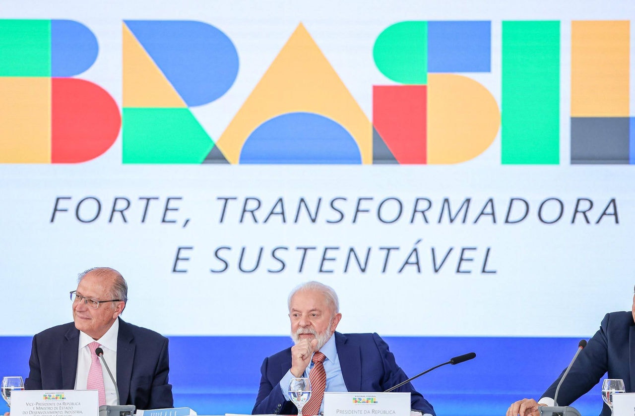 O presidente da República, Luiz Inácio Lula da Silva, durante reunião no Palácio do Planalto, em Brasília