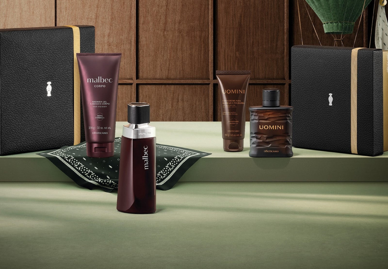 Boticário aposta em kits para atrair clientes que desejam presentar os papais