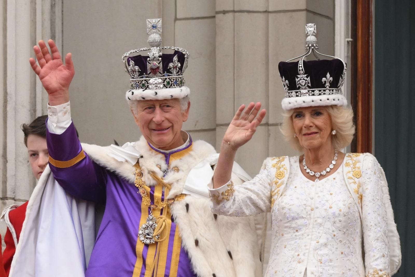 Rei Charles III e a rainha Camilla