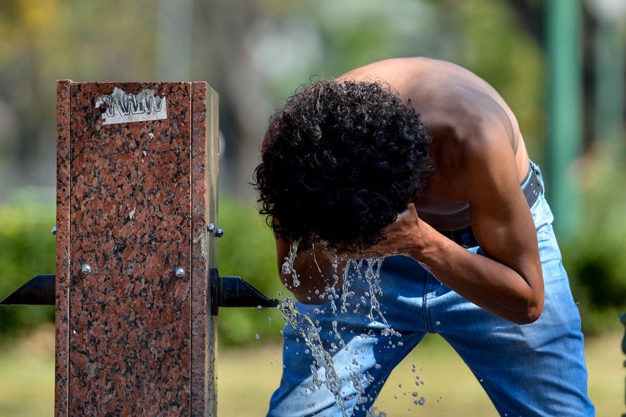 Imagem mostra calor em BH 