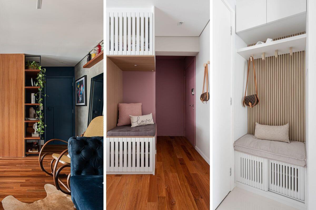 Um hall de entrada bem decorado faz toda diferença na vivência dos moradores e convidados