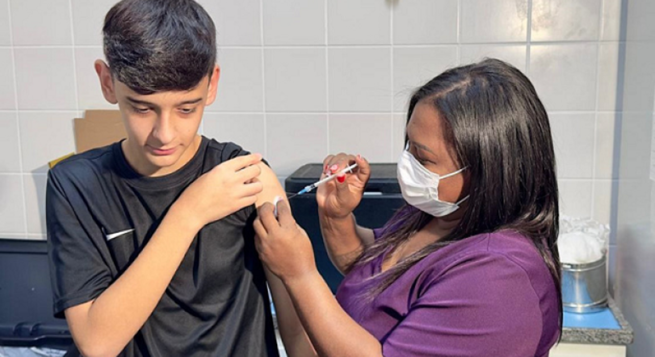 A meta estabelecida pelo Ministério da Saúde é de 90% de imunizados