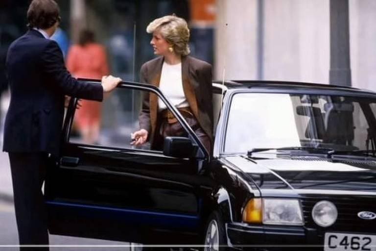 Princesa Diana usou o Ford Escort RS Turbo de 1985 a 1988