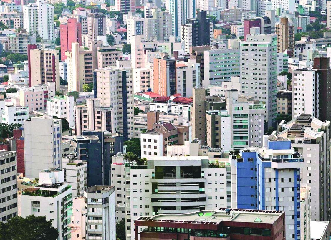 Vista panorâmica de imóveis em Belo Horizonte