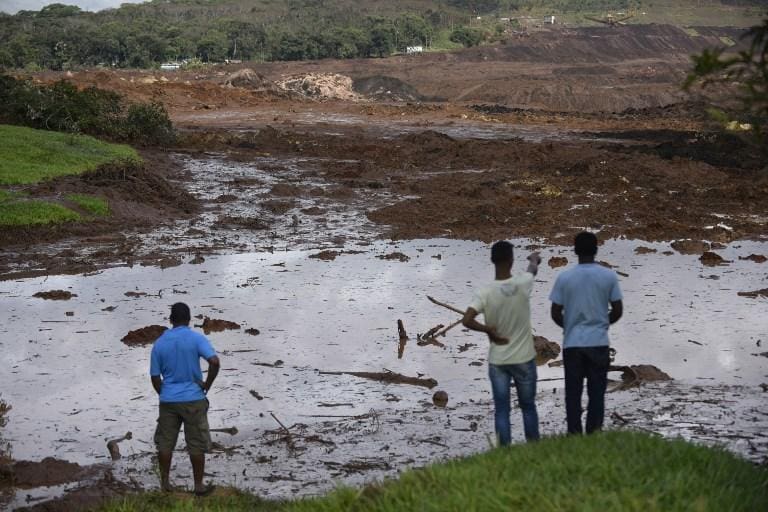 Veja fotos deste sábado após rompimento de barragem em Brumadinho