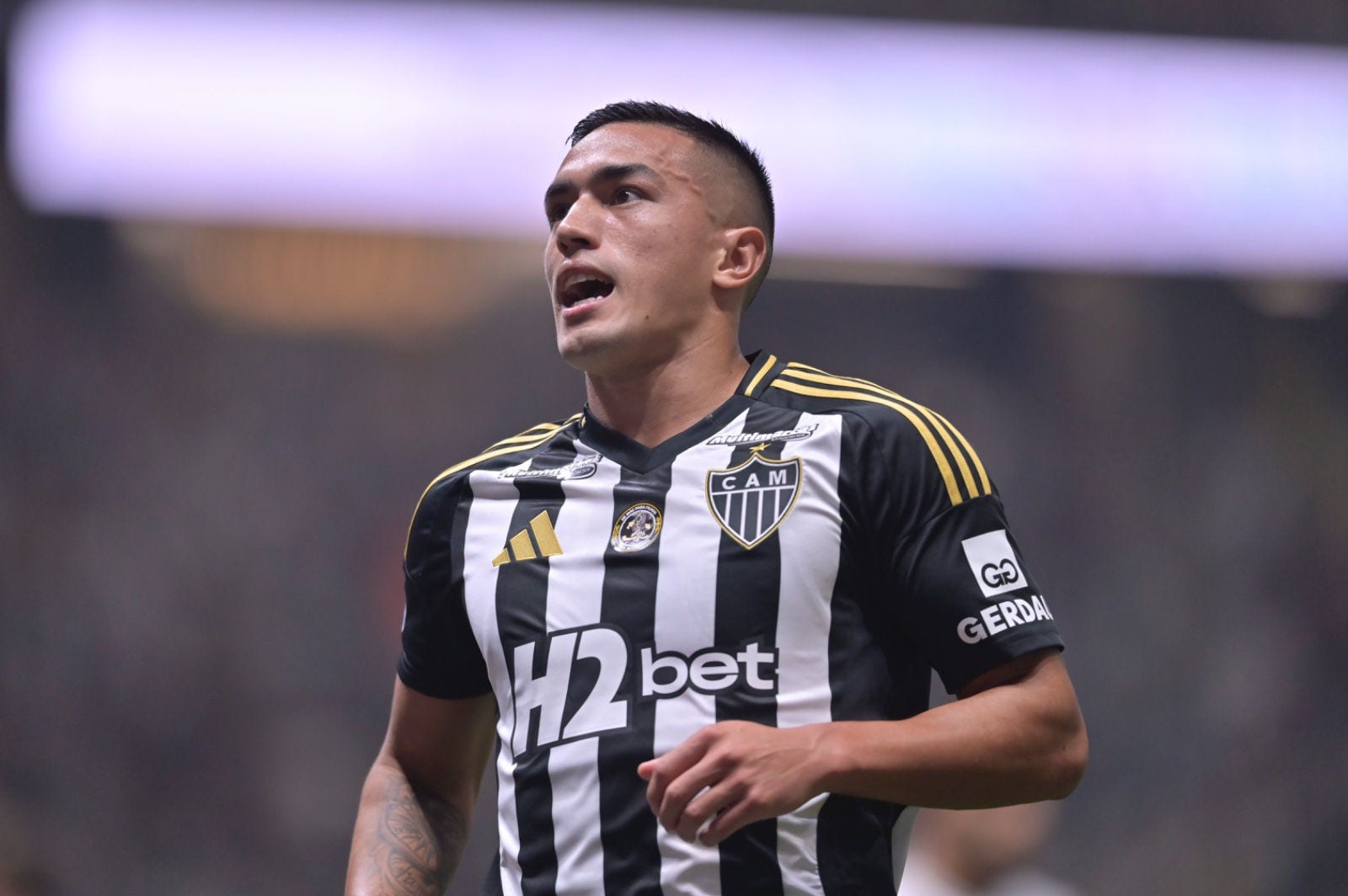 Cuello está fora do clássico contra o Cruzeiro