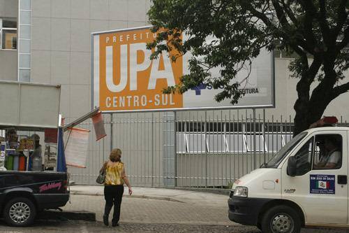 Idosa agredida foi encaminhada para a UPA Centro Sul com ferimentos leves