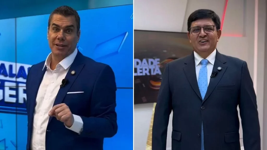 Giuliano Marcos (esq.) e Carlos Camargo (dir.)