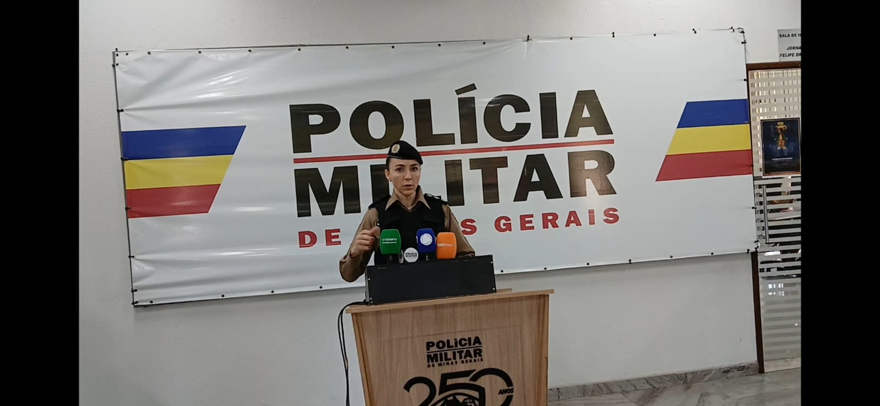 Major Layla Brunnela divulgou o resultado após um mês da operação
