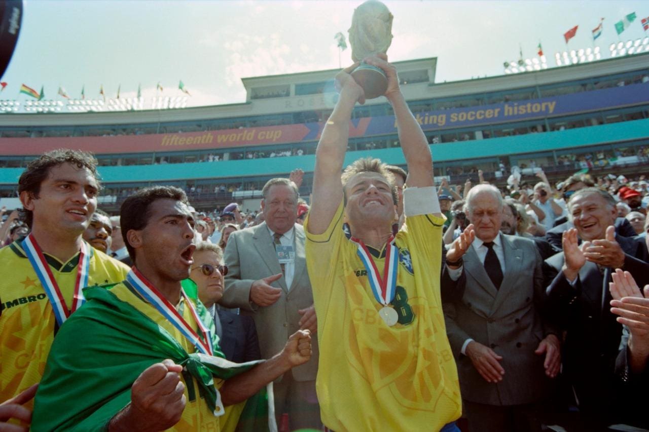 dunga romário brasil tetra 1994 copa do mundo