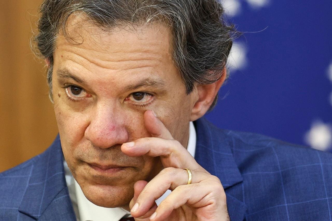 O ministro da Fazenda, Fernando Haddad, é o chefe da equipe econômica do governo Lula