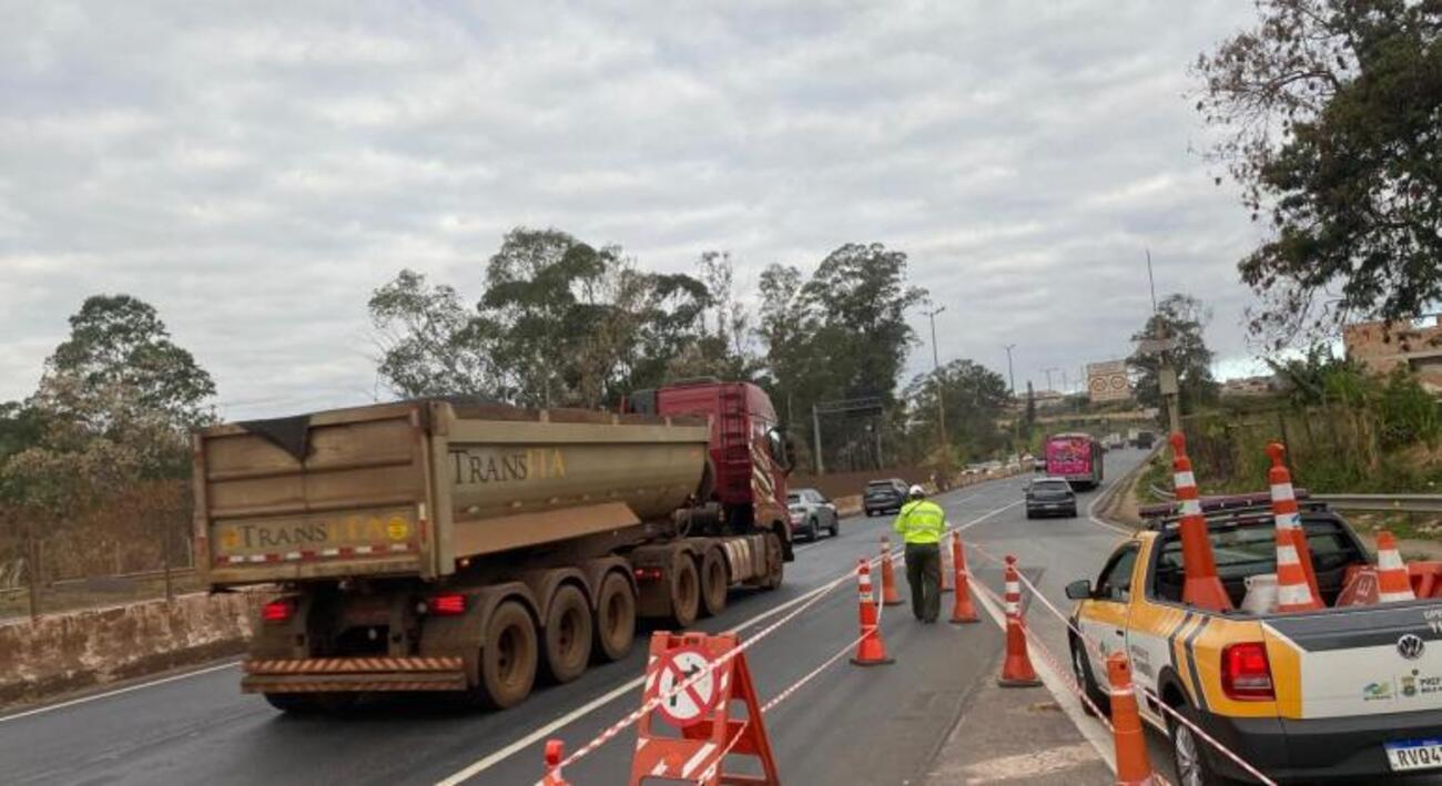 A orientação da PBH é que os motoristas evitem transitar pelo Anel Rodoviário no período da operação